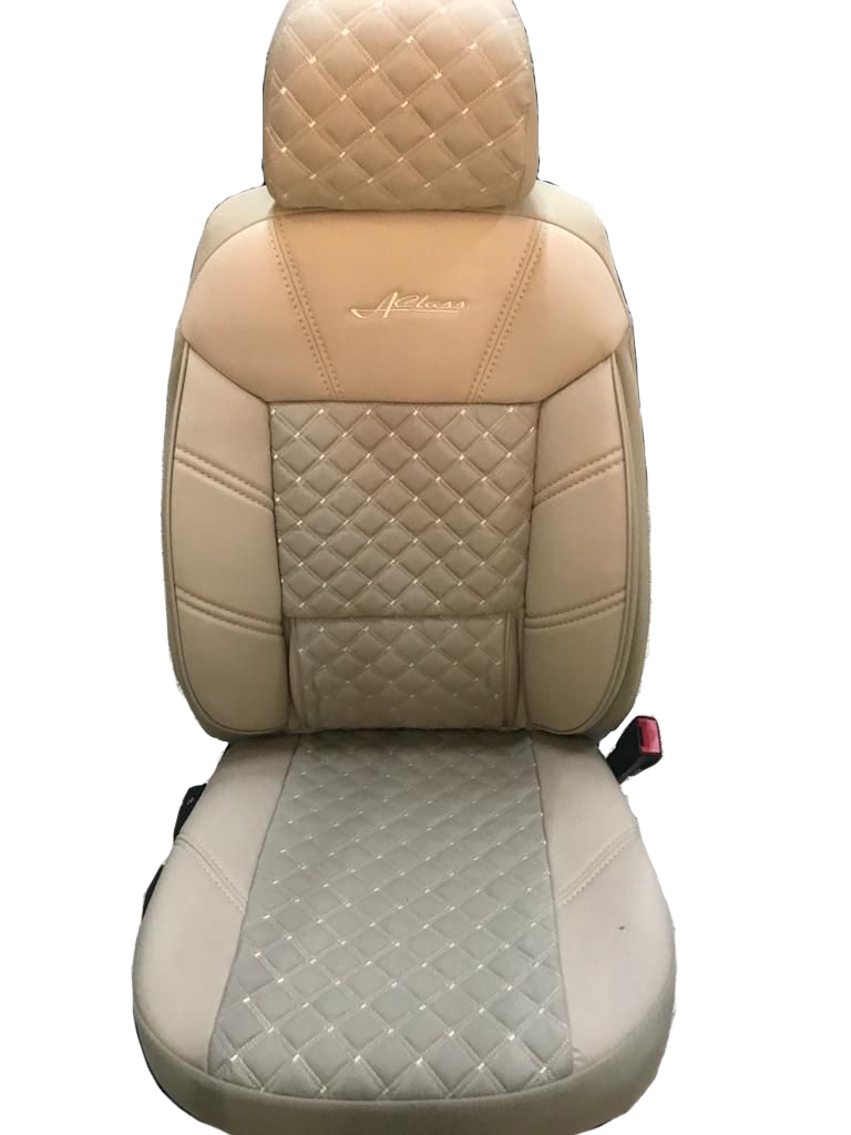 car seat covers leatherette beige