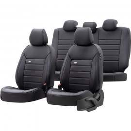 car seat covers leatherette black