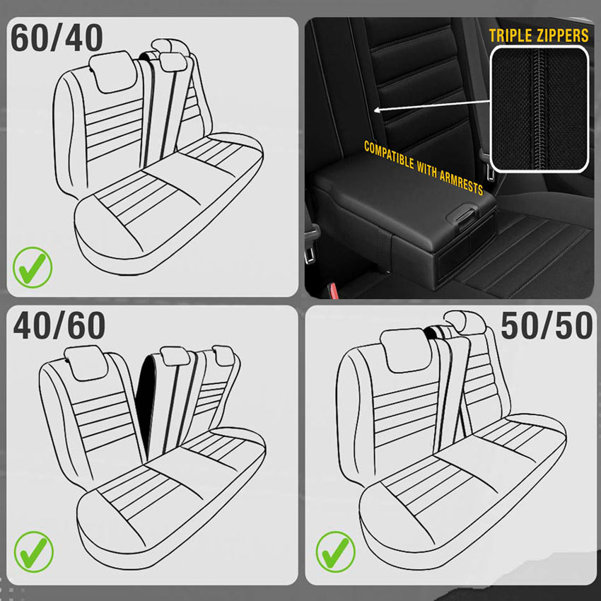 foldable car seat covers